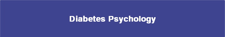  Diabetes Psychology 